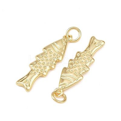 Brass Pendants KK-P339-07G-1