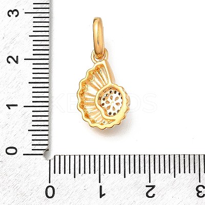 Brass Micro Pave Cubic Zirconia Pendants LS-KK-S517-01C-G-1