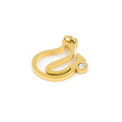 304 Stainless Steel Pendants LS-STAS-R137-01G-U-1