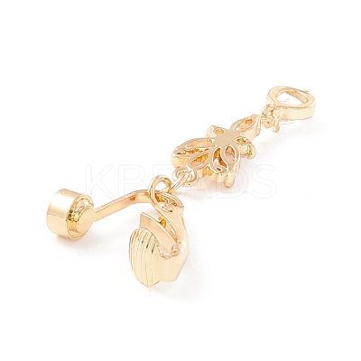 Butterfly Cubic Zirconia Charm Belly Ring AJEW-F057-15G-1