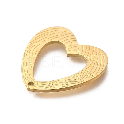 PVD Vacuum Plating 201 Stainless Steel Pendants STAS-C111-04G-1