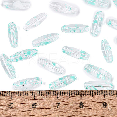 Picasso Transparent Glass Seed Beads SEED-N012-11I-1