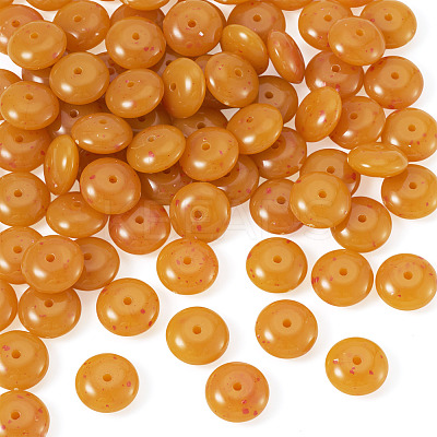 80Pcs 61G Acrylic Imitation Gemstone Beads MACR-TADJ0001-10A-1