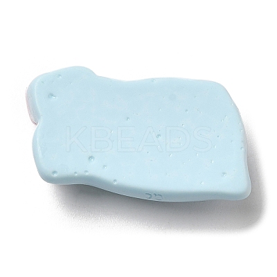 Opaque Resin Cabochons RESI-K026-01C-1
