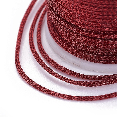 Polyester Metallic Thread LS-OCOR-G006-02-1.0mm-16-1