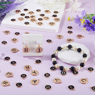 2Bags 2 Styles Alloy Enamel Pendants ENAM-TA0003-53C-1