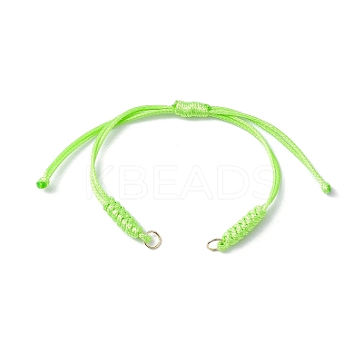 Adjustable Braided Eco-Friendly Korean Waxed Polyester Cord AJEW-JB01204-1
