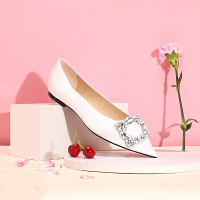 1 Pair Alloy & Rhinestone Shoe Decorations FIND-AN0001-11A-1