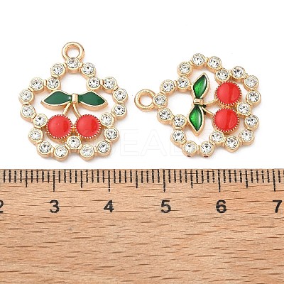 Alloy Crystal Rhinestone Pendants FIND-C087-04B-KCG-1