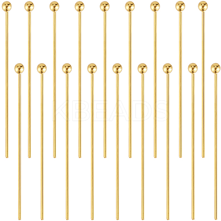 30Pcs 925 Sterling Silver Ball Head Pins STER-BBC0006-40-1