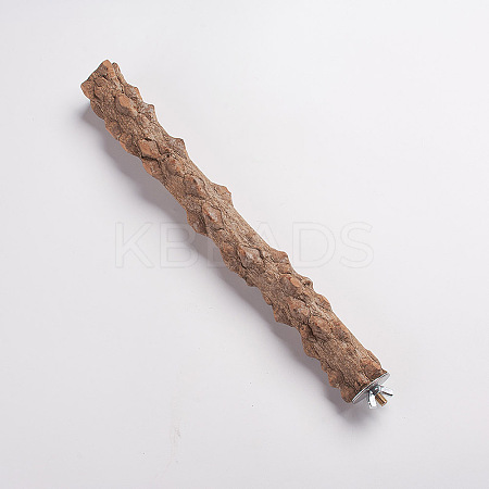 Wood Perch Bird Platform LS-AJEW-WH0113-61A-1