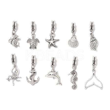 Ocean Themes Tibetan Style Alloy Pendants PALLOY-JF03745-1