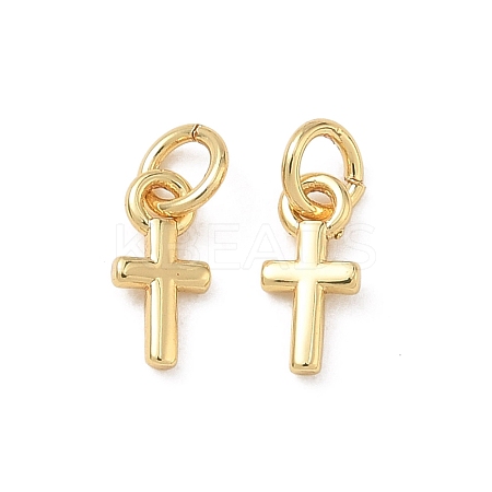 Easter Brass Charms KK-D289-51G-1