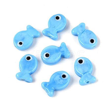 Handmade Lampwork Beads LAMP-N039-01E-1