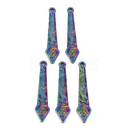 Rainbow Color Alloy Pendants PALLOY-S180-289-NR-1