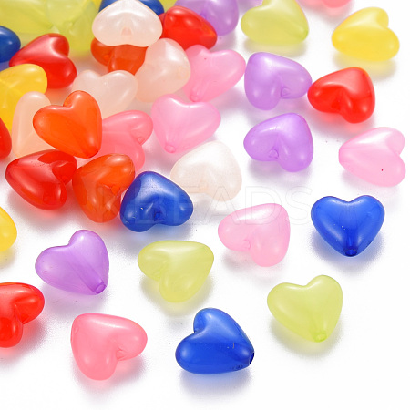 Transparent Acrylic Beads X-MACR-S373-25E-1