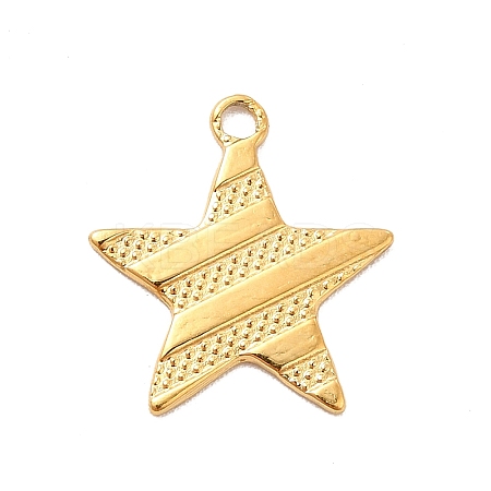 Ion Plating(IP) 304 Stainless Steel Pendants STAS-F282-05G-1