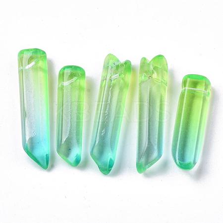 Two Tone Glass Beads GLAA-S167-13H-1