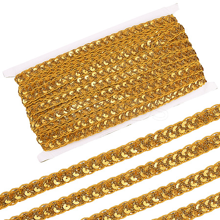 Metallic Braided Lace Trim OCOR-WH20020-24F-1