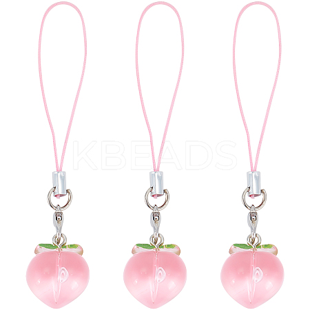 Cell Phone Strap Charm HJEW-PH01858-1