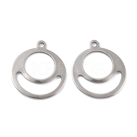Tarnish Resistant 201 Stainless Steel Pendants STAS-K217-48-1