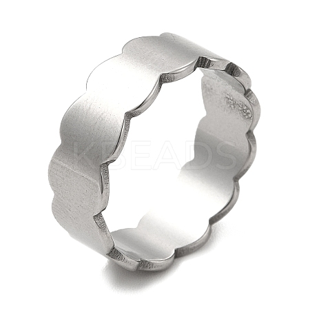 Non-Tarnish 201 Stainless Steel Finger Rings RJEW-G278-03P-1
