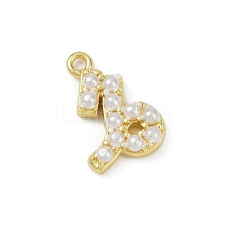 Brass Charms KK-M322-54G-10-1