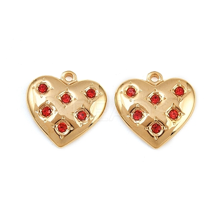 304 Stainless Steel Rhinestone Pendants STAS-I352-10G-03-1