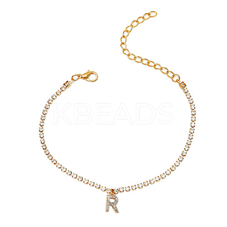 Fashionable and Creative Rhinestone Anklet Bracelets DA6716-18-1