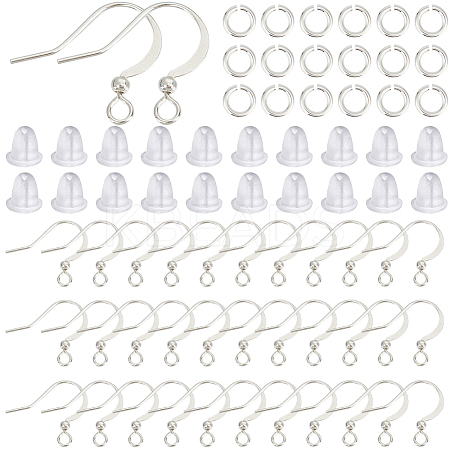 300Pcs Brass Earring Wire KK-SC0004-84S-1