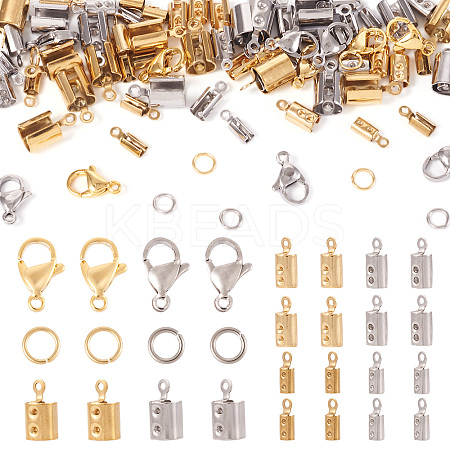 304 Stainless Steel Folding Crimp Ends STAS-TA0001-35-1
