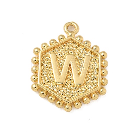 Brass Pendants KK-B126-01G-W-1