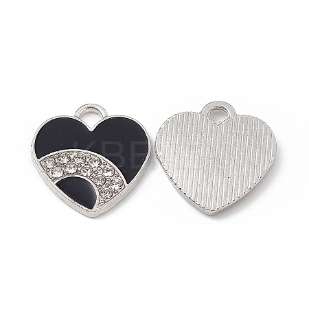 Alloy Crystal Rhinestone Pendants FIND-C019-19P-1