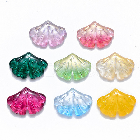 Transparent Glass Pendants GLAA-T016-03-1