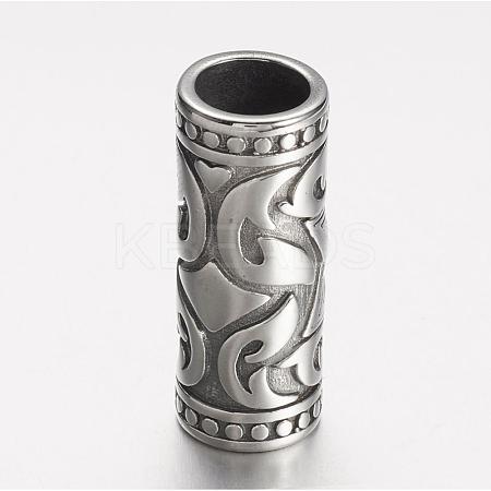 304 Stainless Steel Beads STAS-D166-44AS-1