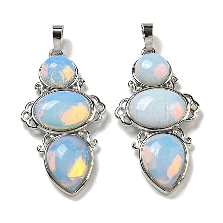 Opalite Pendants G-Q158-04O-1