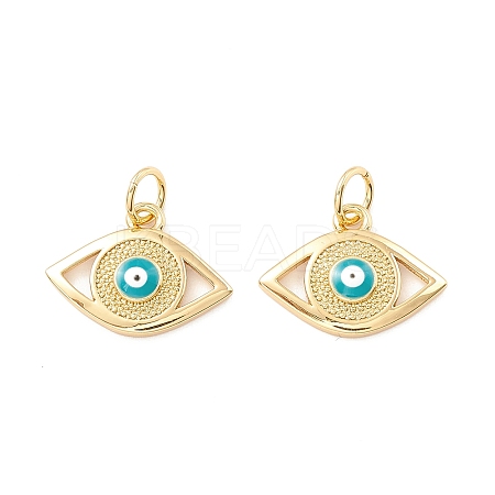 Rack Plating Brass Enamel Pendants LS-KK-D073-28G-04-1