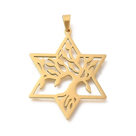 304 Stainless Steel Pendants STAS-S144-16G-B-1