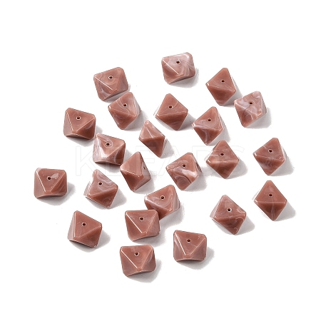 Opaque Acrylic Beads OACR-D320-02C-1