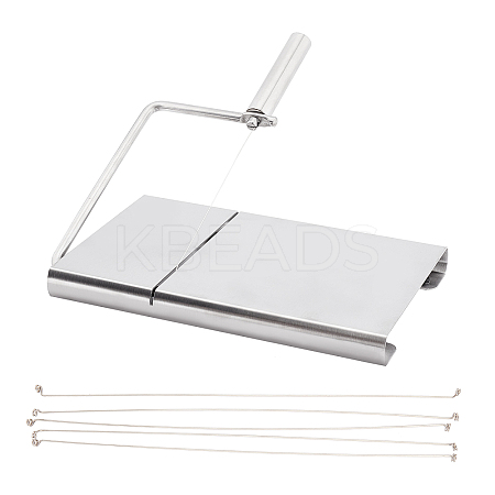 Stainless Steel Cheese Slicer STAS-WH0015-32P-1