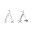 Non-Tarnish 304 Stainless Steel Charms STAS-L263-10P-2