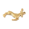 304 Stainless Steel Deer Pendants STAS-S186-07B-G-2