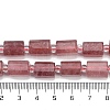 Natural Strawberry Quartz Beads Strands G-G162-D06-01-5