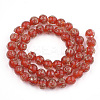 Handmade Gold Sand Lampwork Beads LAMP-T006-05G-2