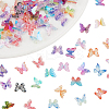 100Pcs Butterfly Resin Cabochon DIY-GF0010-06A-1