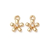 Brass Micro Pave Cubic Zirconia Pendants ZIRC-L105-04D-G-1