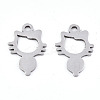 Non-Tarnish 201 Stainless Steel Pendants LS-STAS-S081-026-1
