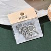 SHEGRACE Brass Hoop Earrings Findings XGR0159P-91P-6