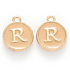 Golden Plated Alloy Enamel Charms LS-ENAM-S118-06R-1