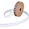 Polyester Heart Ribbon DIY-WH20048-086E-1